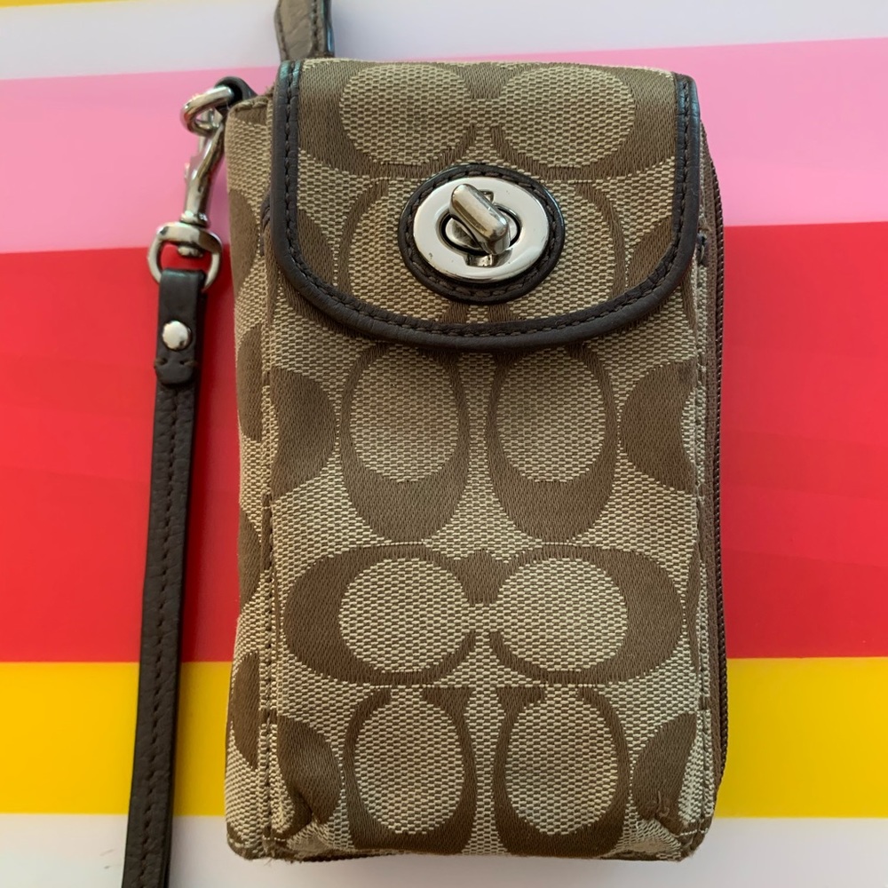 Coach wristlet